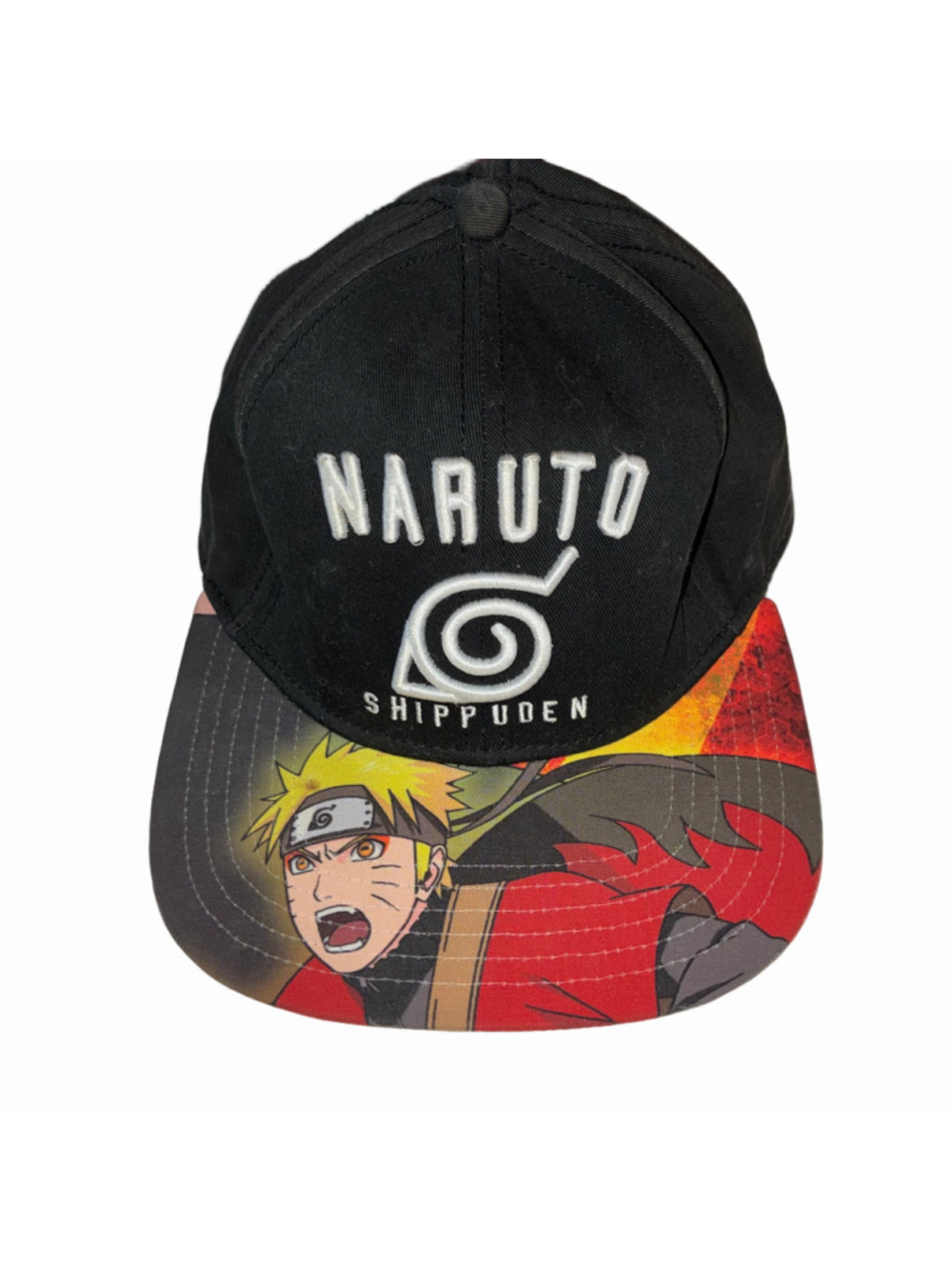 Men's Bioworld Viz Naruto Shippuden Hat One Size Black Red